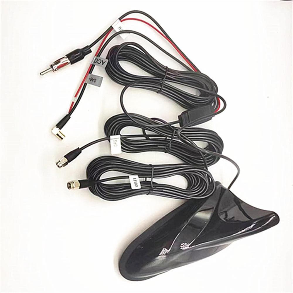 1x Car Top Roof Shark Fin Antenna DAB+GPS+ FM/AM+WIFI Car Stereo Radio Amplifier