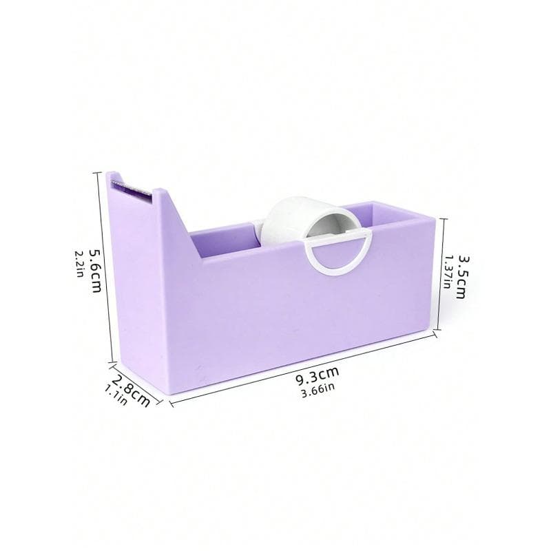 Eyelash Extension Tape Holder Base Cut Scissors Dispenser Lash Lifting Tool purple