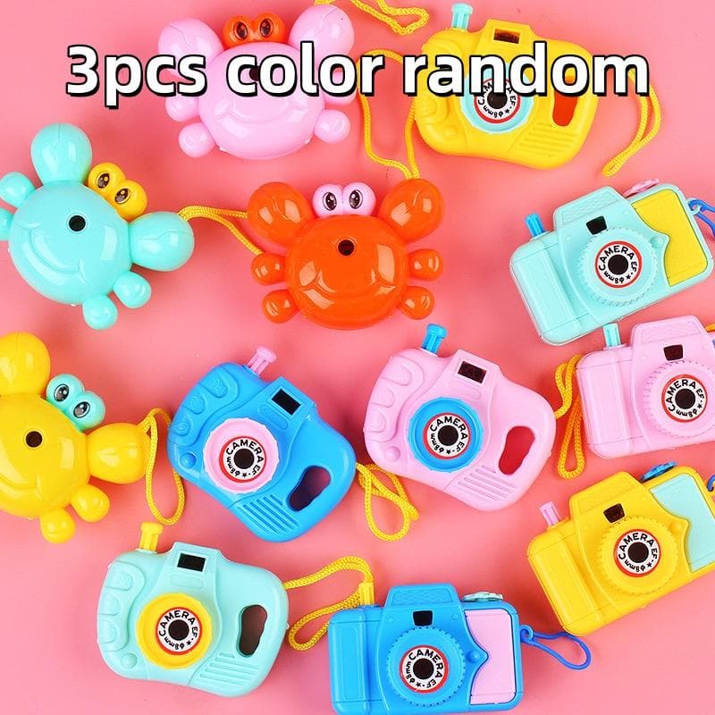 3-12pcs Children's Party Gift Cartoon Viewing Camera Birthday Party Baby Shower Gift Bag Pinata Filler Easter Carnival Gift Pack