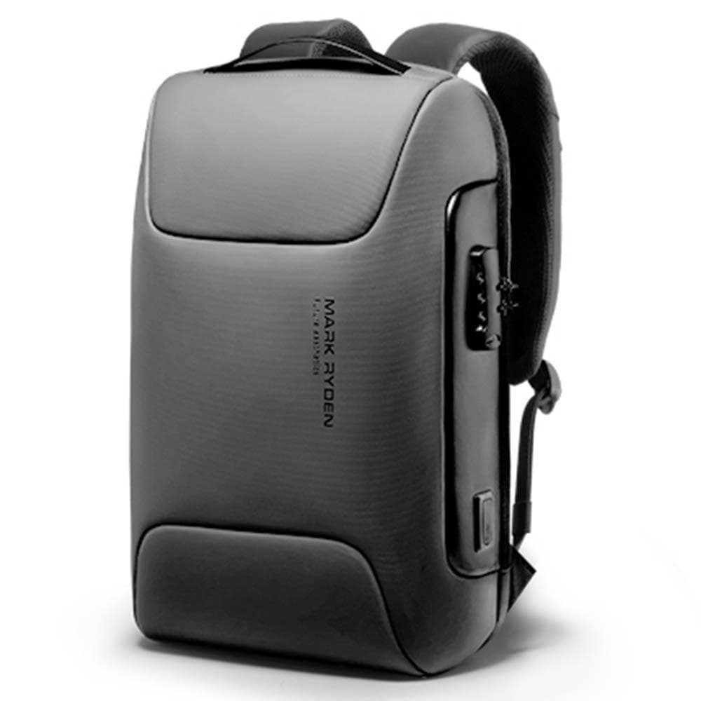 Mark Ryden 2020 New Style Business Travel Anti-Theft Backpack Man Laptop Large Capacity Backpack grey