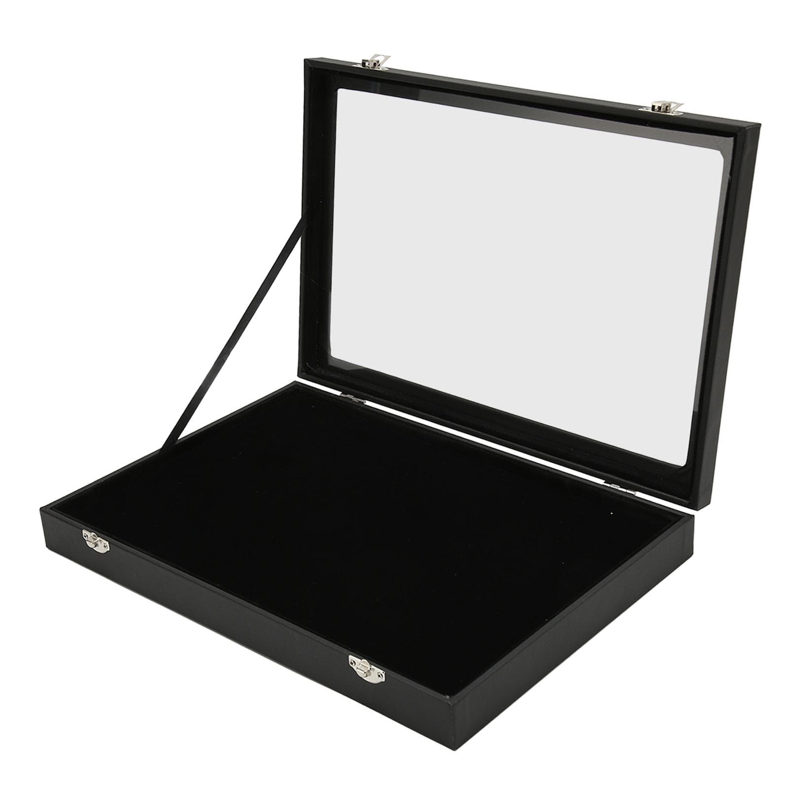 Pin Display Case Transparent Dustproof Pin Shadow Box for Military Medal Jewelry Pin Badge