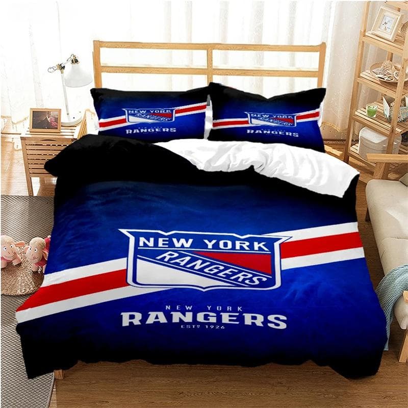 Fashion Casal Ice Hockey All Season Duvet Cover Set with Pillowcase Home Textile Twin Full Queen King Children's Gift 135X200cm-2pcs