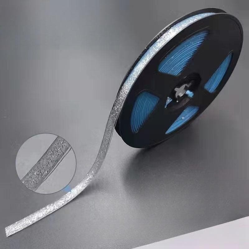 6M Ceramic Tile Gap Tape Kitchen Bathroom Waterproof Beautiful Seam Self-Adhesive Sticker Wall Floor Gap Line Decorative Strip silver
