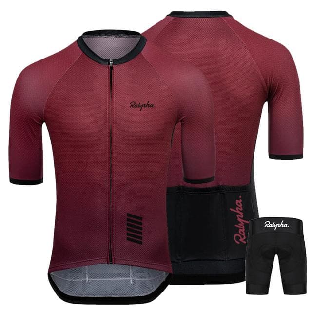 Raphaful 2023 New Arrival Cycling Shirt Summer Men's Short Sleeve Cycling Clothing Comfortable Breathable Cycling Bib Suit Cycli M