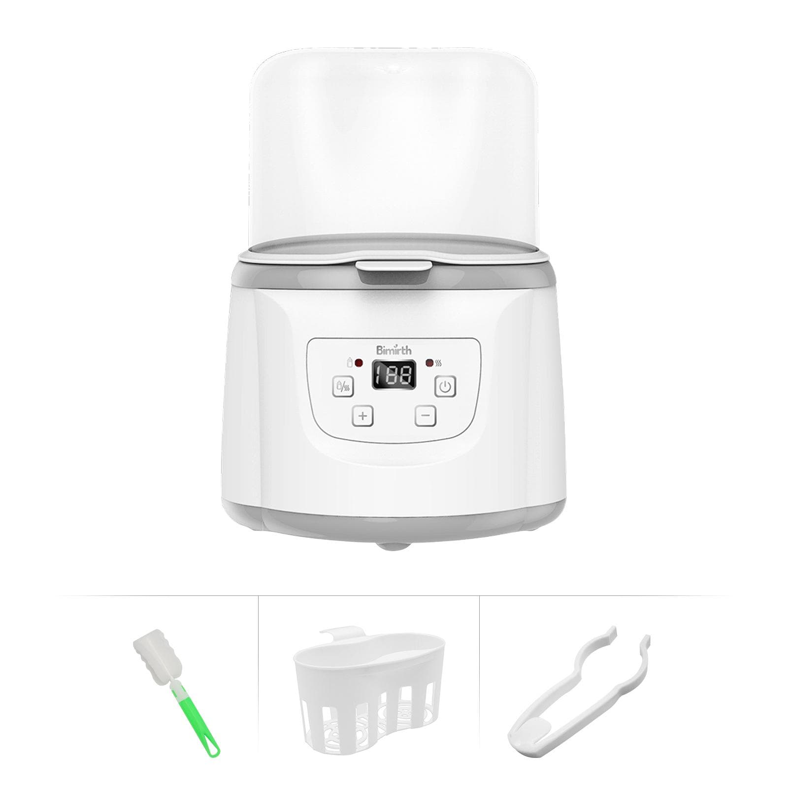 Bimirth S0117E 4-in-1 Baby Bottle Warmer Baby Bottle Steam Sterilizer Fast Baby Food Heater EU Plug