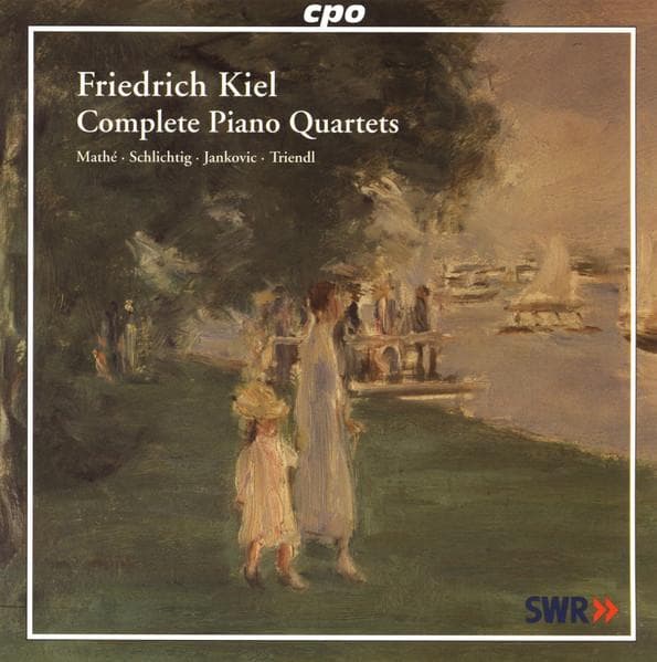 CD FRIEDRICH KIEL - ULRIKE-ANIMA MATHÉ - Complete Piano Quartets 7770762 cpo 2007 Japan Classical Used