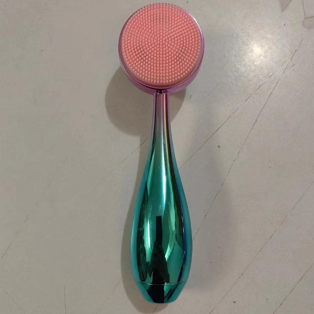 Double Sided Facial Cleanser Brush Soft Silicone Face brush green