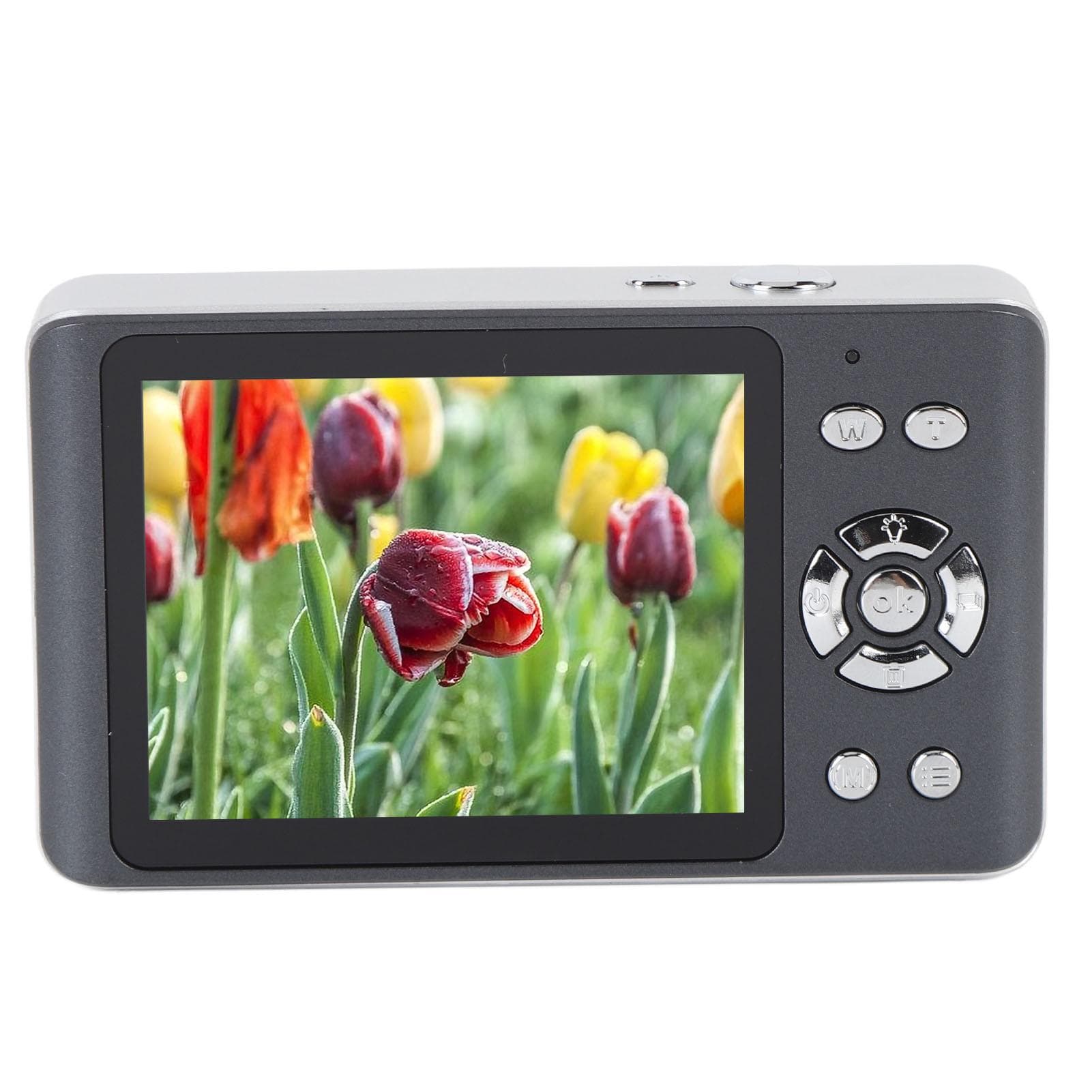 4K 64MP Digital Camera Autofocus Compact Point and Shoot Camera with 18X Digital Zoom 2.8 Inch black