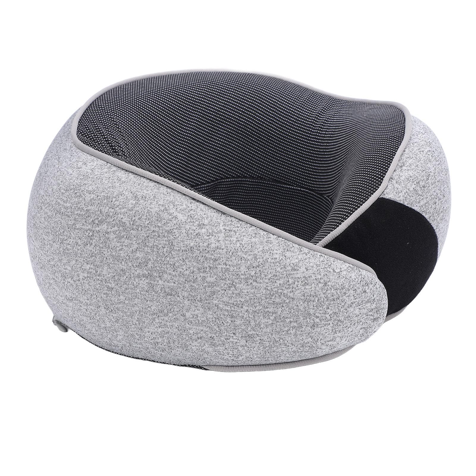 Travel Pillow Memory Foam Travel Neck Support Pillow Portable U Shape Airplane Pillow with Storage