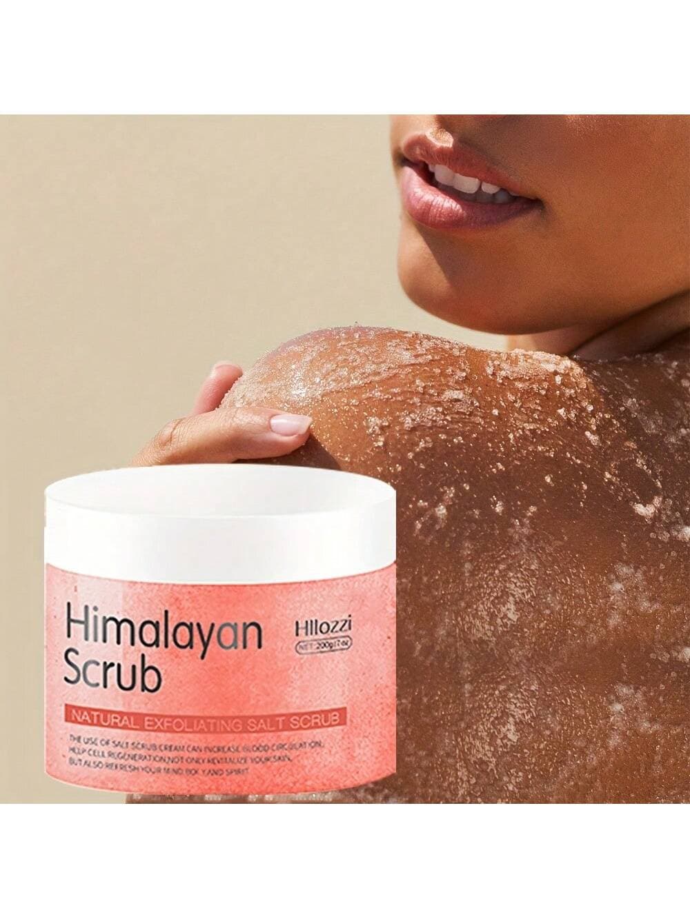 Himalayan Scrub Body Scrub Salt Exfoliator Deep Cleansing of Skin Pigmentation Deposition Mild Non Irritating and Moisturizing Skin