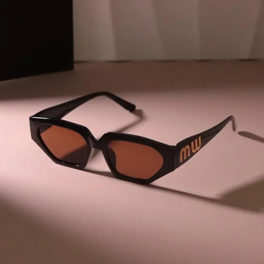 Fashion Small Sunglasses Women Men Geometric Rectangle Designer Sun Glasses UV Protection Lightweight Stylish Other