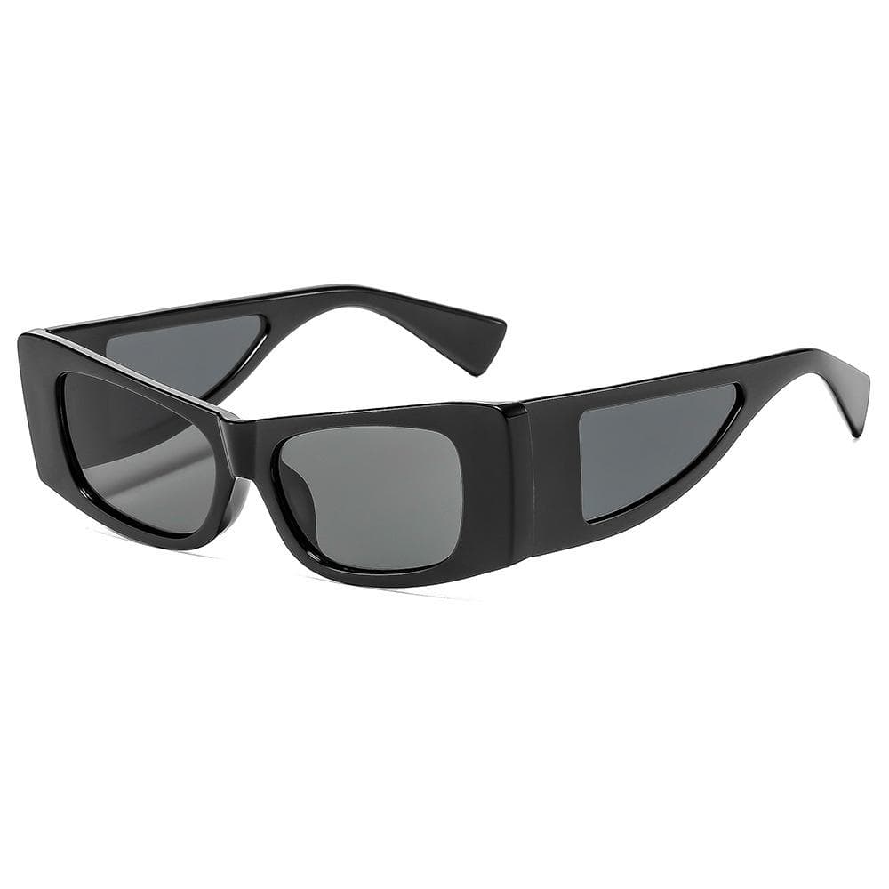 Retro Square Leopard Print Oversized Women Sunglasses Luxury Brand Big Frame UV400 Protection as picture