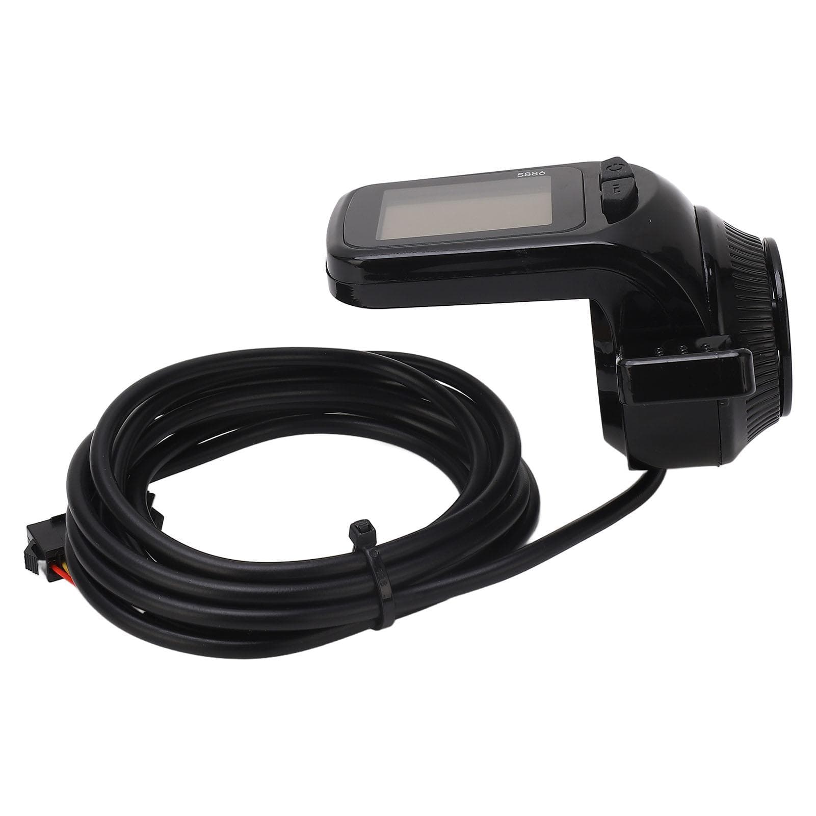 S886 LCD Display Panel Lightweight Waterproof LCD Display Panel with Thumb Throttle Headlight