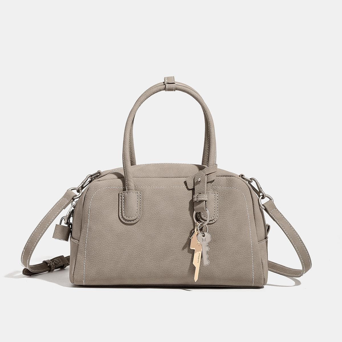 French Niche Retro Underarm Bag Women's Fall Shoulder Bag Large Capacity Commuter Boston Pillow Bag