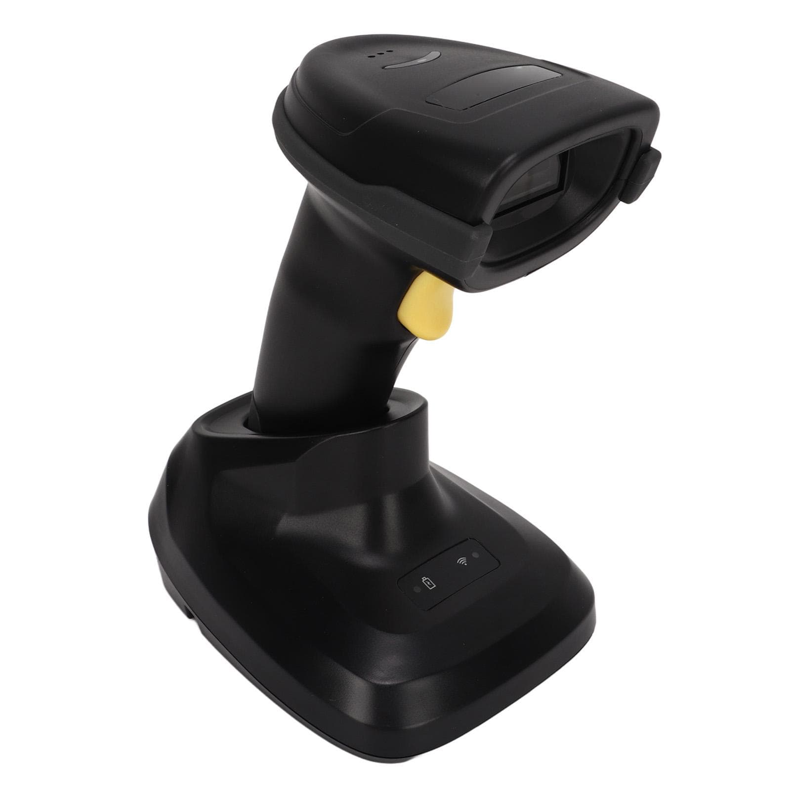 2D Barcode Scanner Bluetooth 2.4G Wireless Handheld Barcode Scanner with Charging Receiving Base