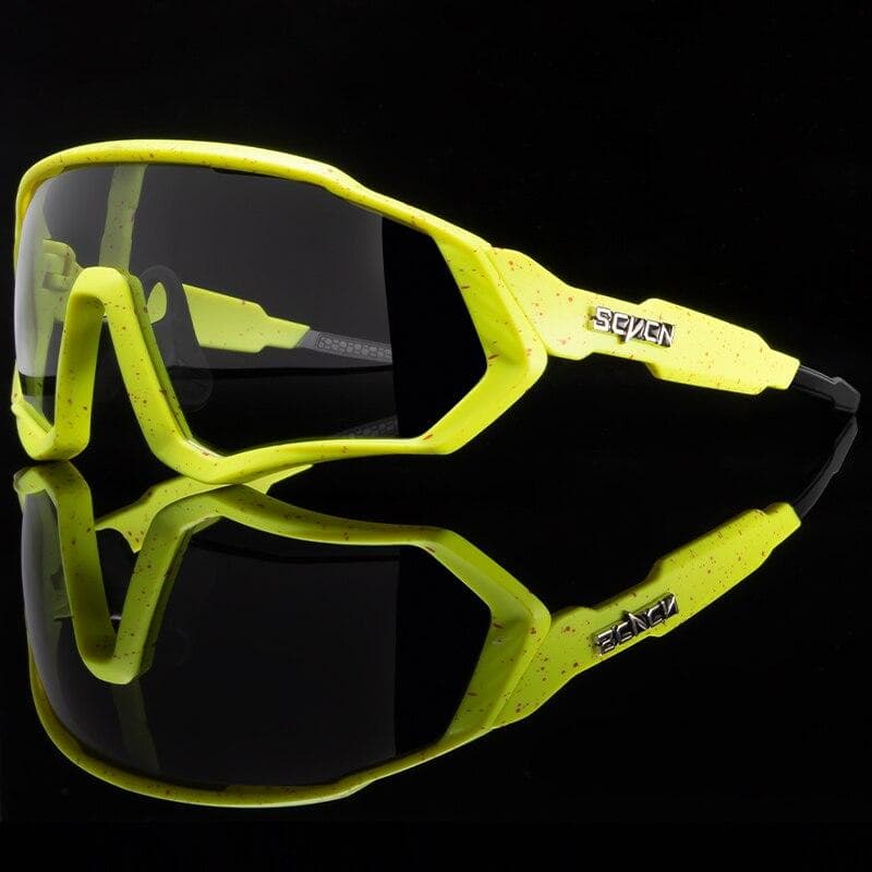 Sport Cycling Glasses Bicycle Eyewear Mountain Bike Cycling Goggles Polarized Sunglasses yellow