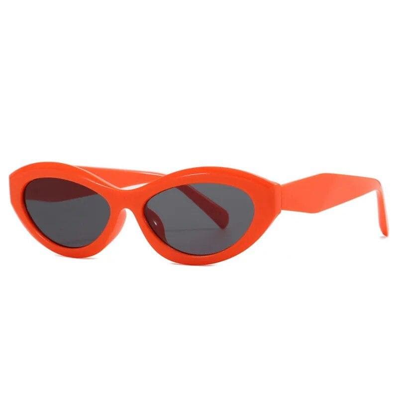 Korean New Fashion Small Outdoor Sunglasses Women Men Vintage Cat Eye Sun Glasses Female Colorful Shades Gafas De Sol