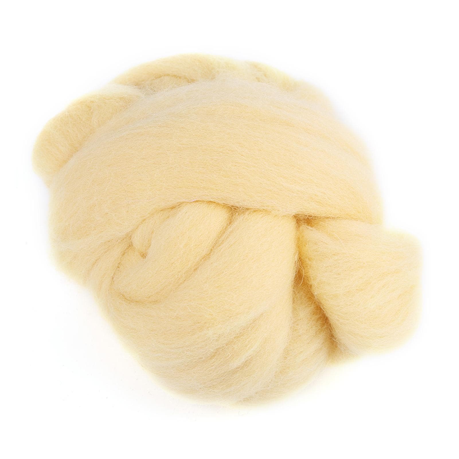 55g Colored Needle Felting Wool Roving Spinning?Sewing Trimming Handiwork Material (Gray)