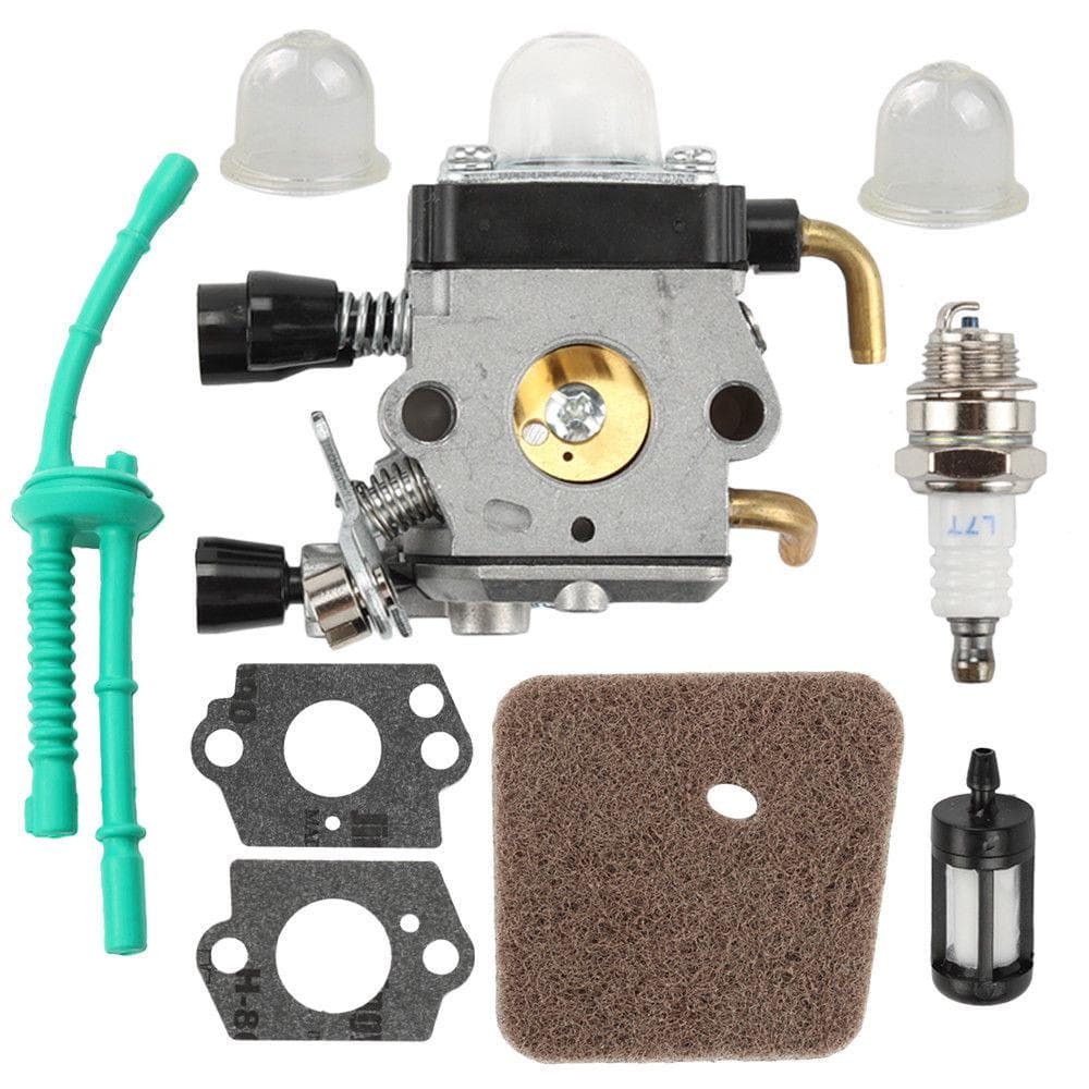 Carburetor with Air Filter Fuel Line Gasket Spark Plug Kit for STIHL FS45