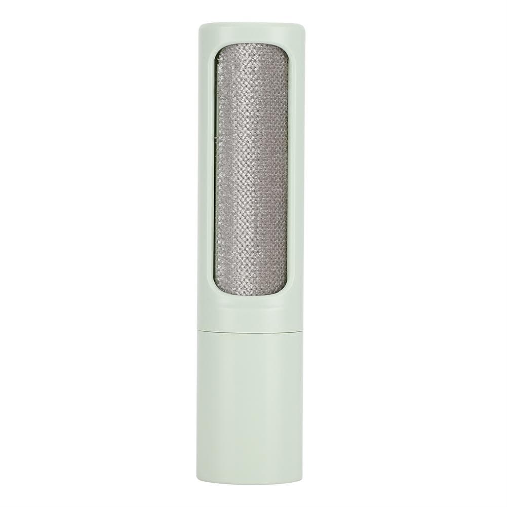 Roller Pet Hair Cleaner Reusable Cat Hair Removal Brush Portable Adhesive Grooming ToolGreen green