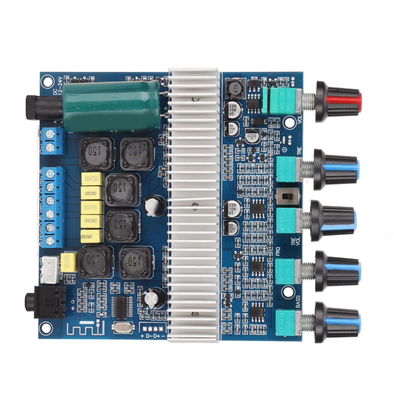 Subwoofer Amplifier Board HIFI High Power 2.1 Channel Amplifier Board with Treble and Bass Control