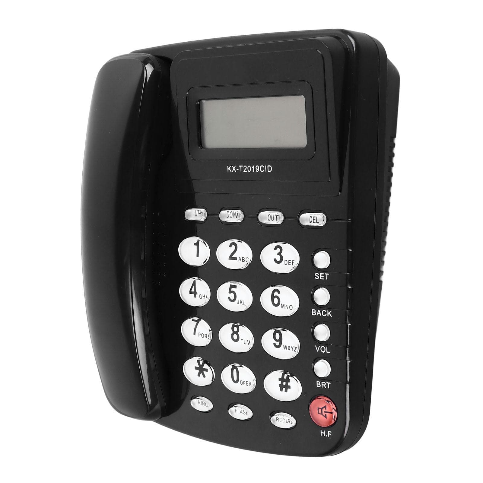 Corded Landline Telephone Multifunction Hands Free Calling Large Buttons Caller ID Telephone for