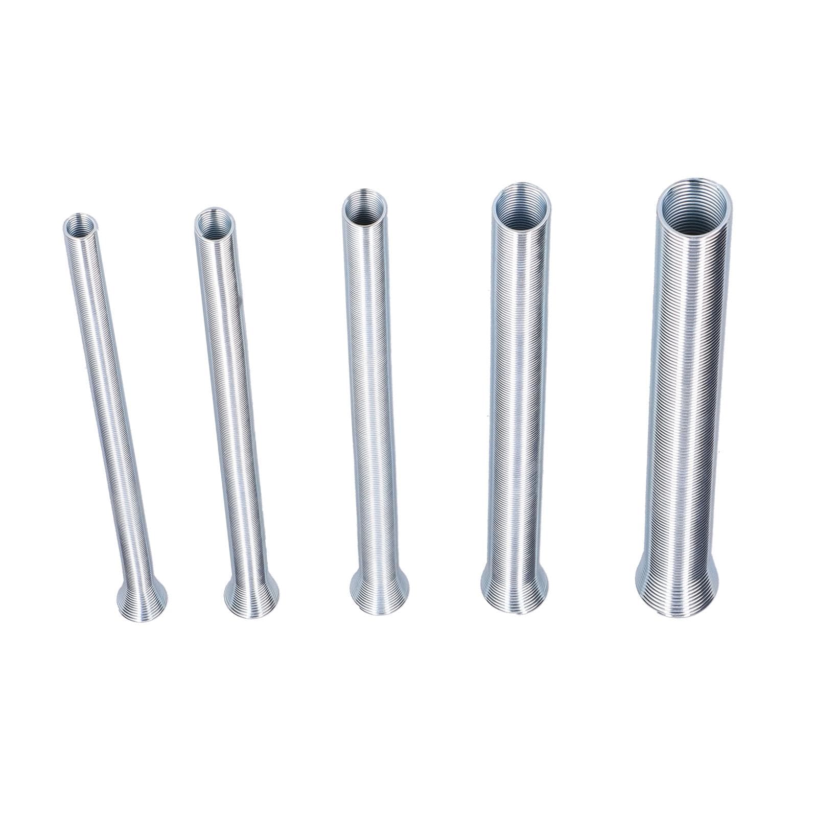 5Pcs Bender Spring Flexible Curved Tube Set Bending Accessories for Copper Aluminum Pipe