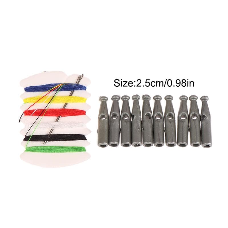 10Pcs Folding Umbrella Bones Cover Metal Parts Components Metal Umbrella Tail Beads as the picture