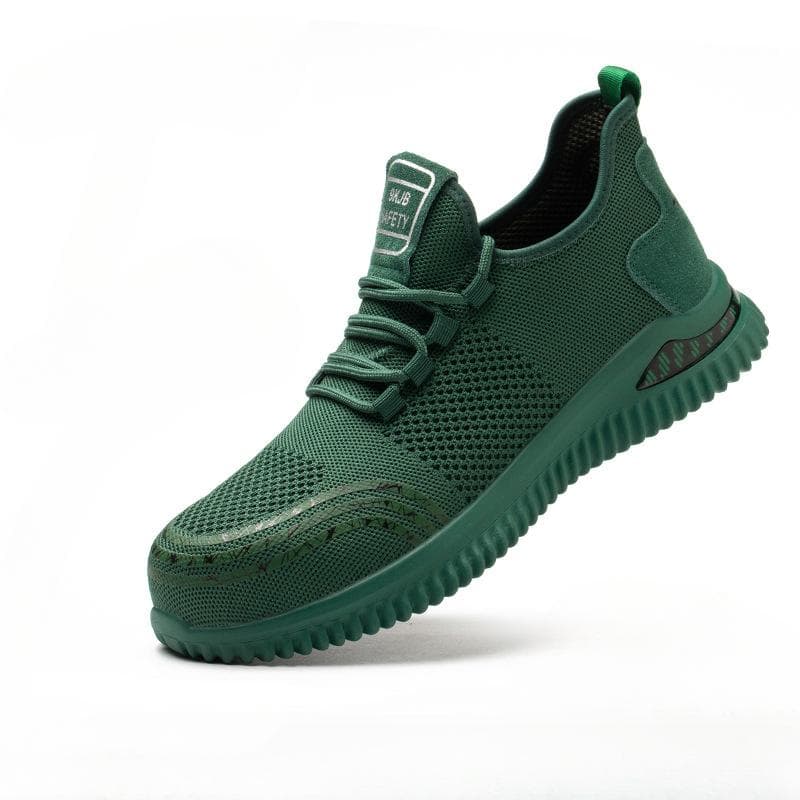 Breathable Anti-smash and Anti-puncture Steel Toe-toe Insulation Protective Safety Work Safety Shoes 38
