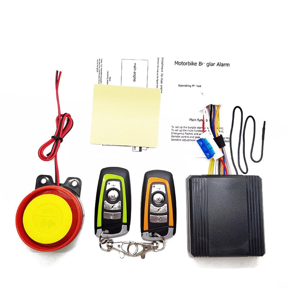 Systme d'alarme universel pour motocyclette 12V Systme d'alarme 1