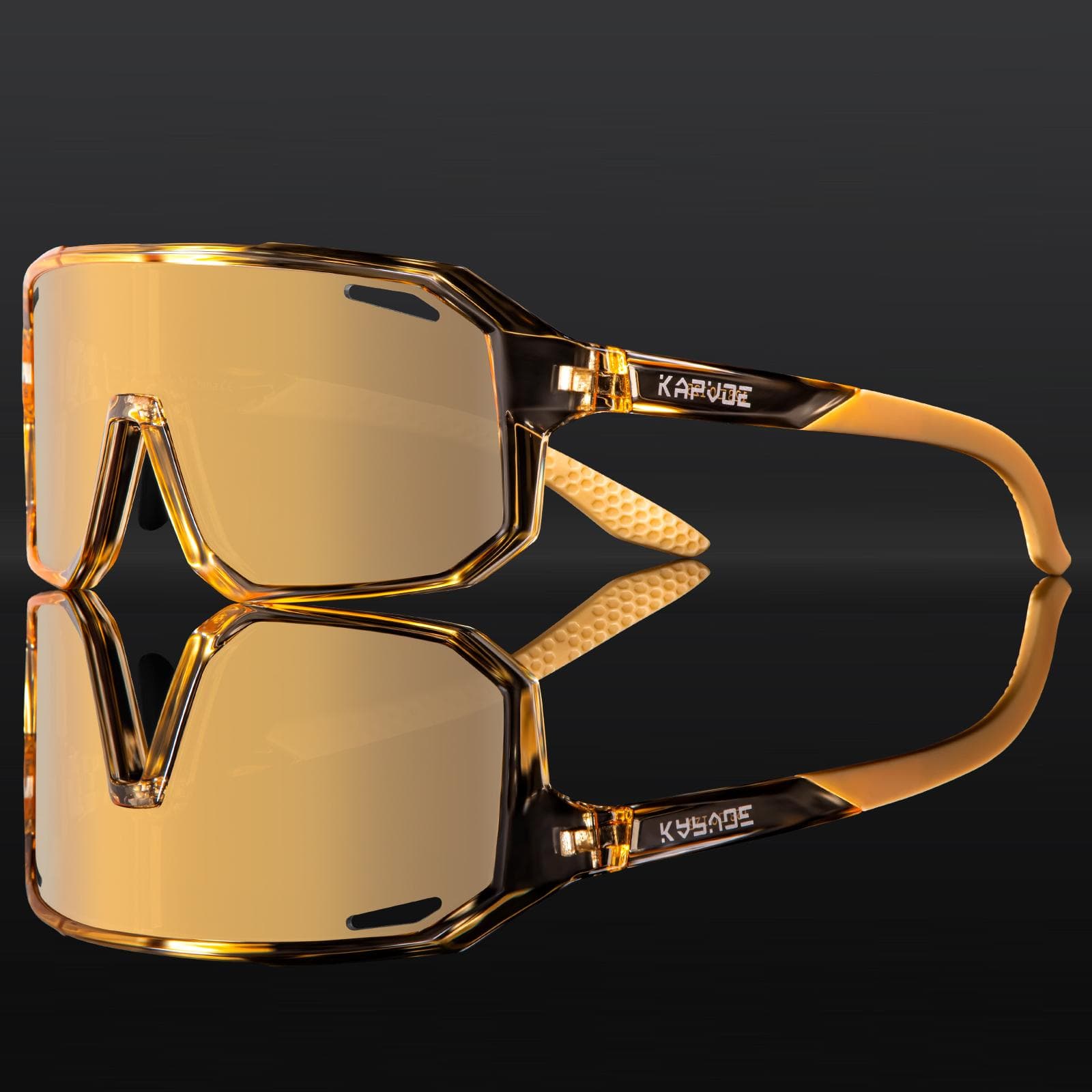KAPVOE Kids Cycling Glasses UV400 Photochromic Sunglasses for MTB Road Bike Outdoor Sports Running Eyewear No accessories