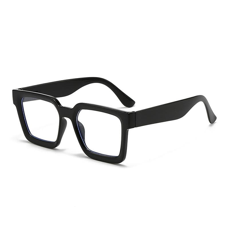 New Vintage Sunglasses Women Men Square Big Frame Retro Shades Fashion Designer Brand Sun Glasses for Male Female MULTI