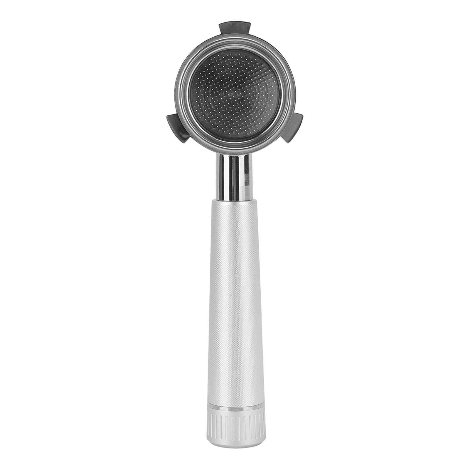 Coffee Portafilter Bottomless Naked Portafilter for Delonghi 9 Series 9335 9155 9355 9665 Black silver