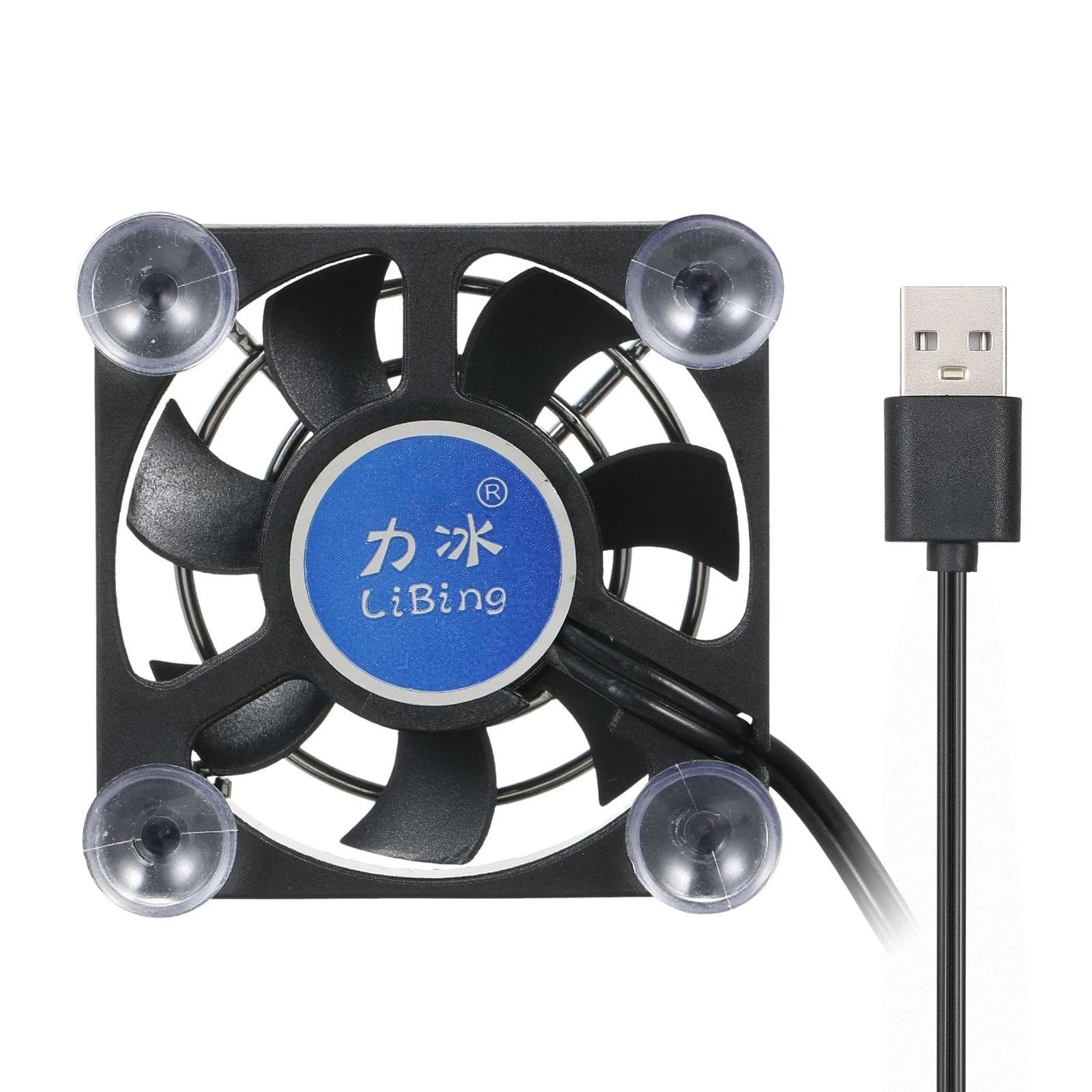 5cm Mobile Phone Heat Dissipation Fan Smartphone Tablet Radiator Mini Portable Design Fast Cooling black
