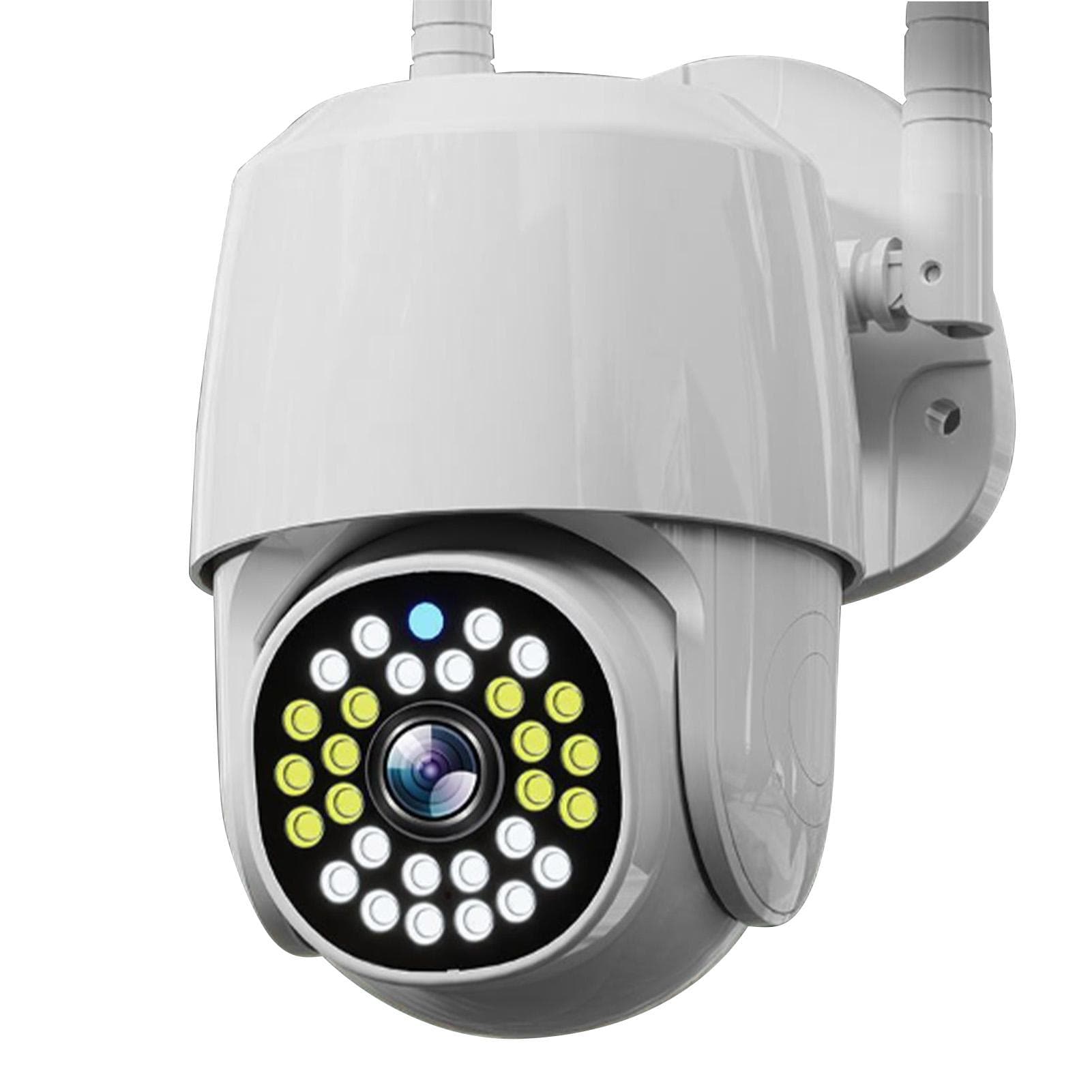 Smart Outdoor Wifi Security Camera 1080p HD Night Vision Motion Detection Wide View Two Way Audio