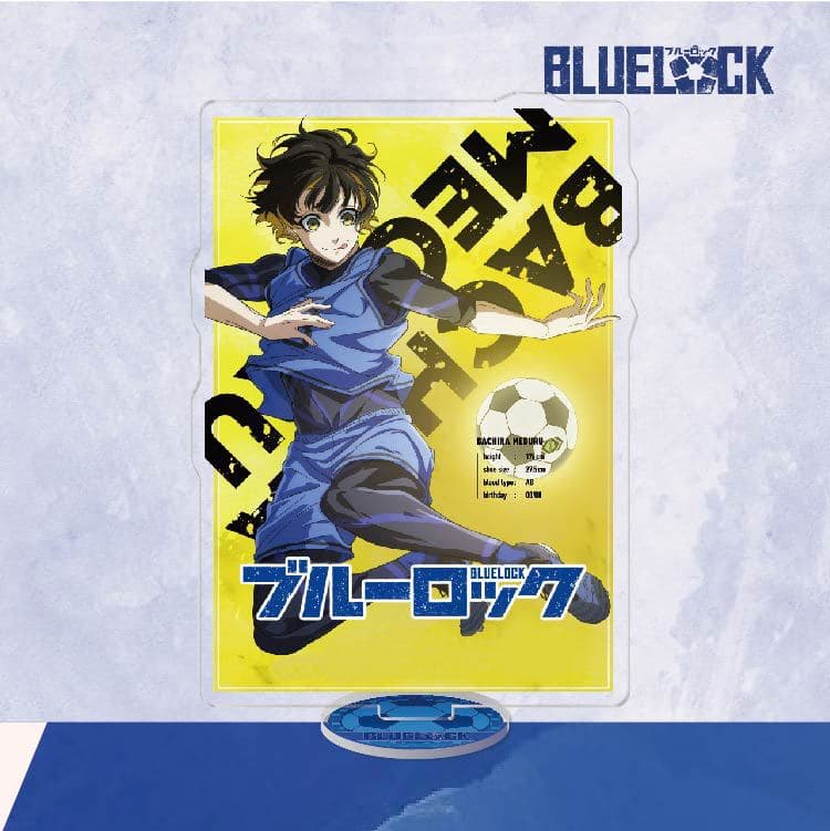 Anime Acrylic Stand Action Figure Toy Bluelock PVC Laser Desktop Bachira Kiyoshi Seiichi Seishiro Nagi Yoichi Isagi Stand Model