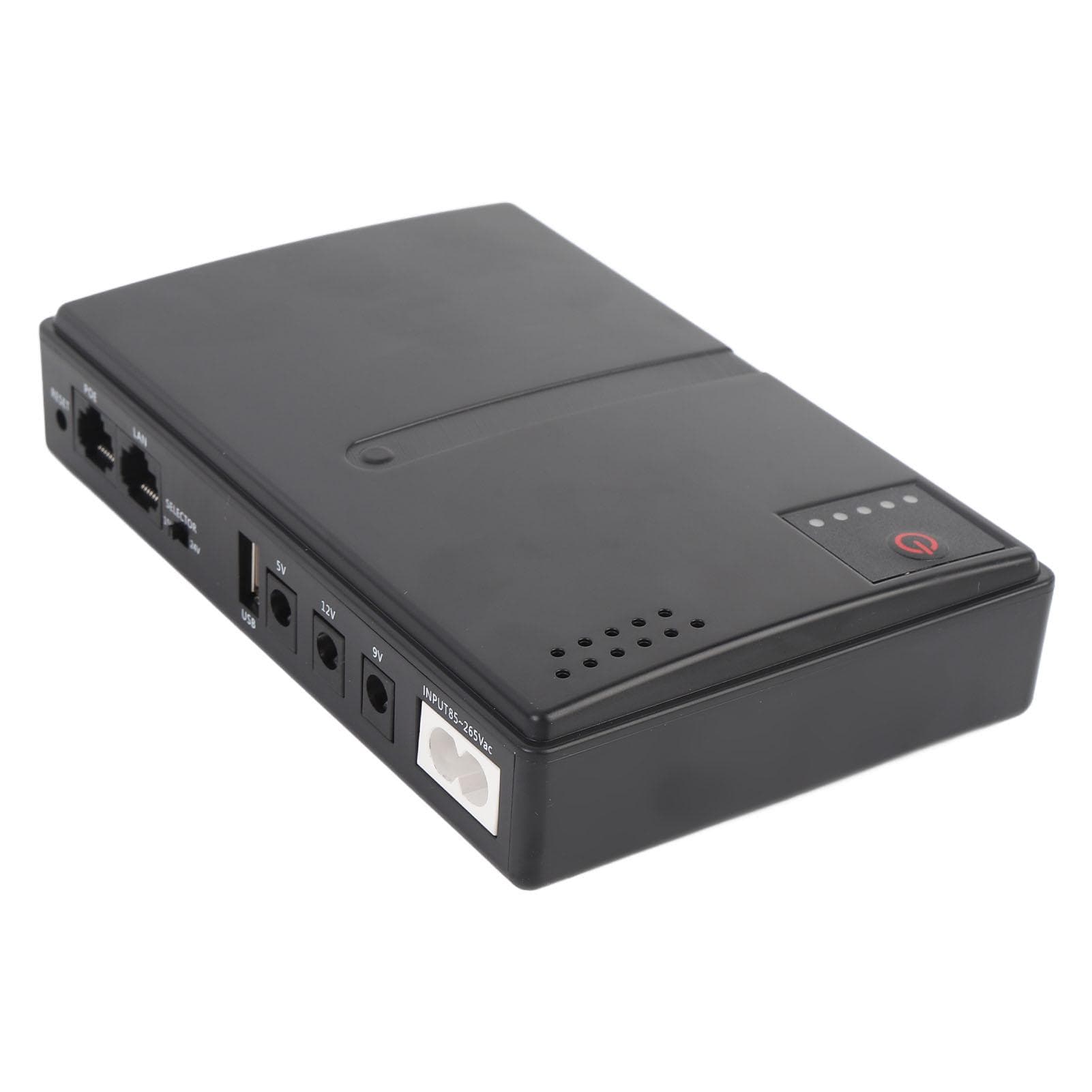 Uninterruptible Power Supply 7200mAh Small Uninterruptible Power Supply Battery Backup for Router EU Plug