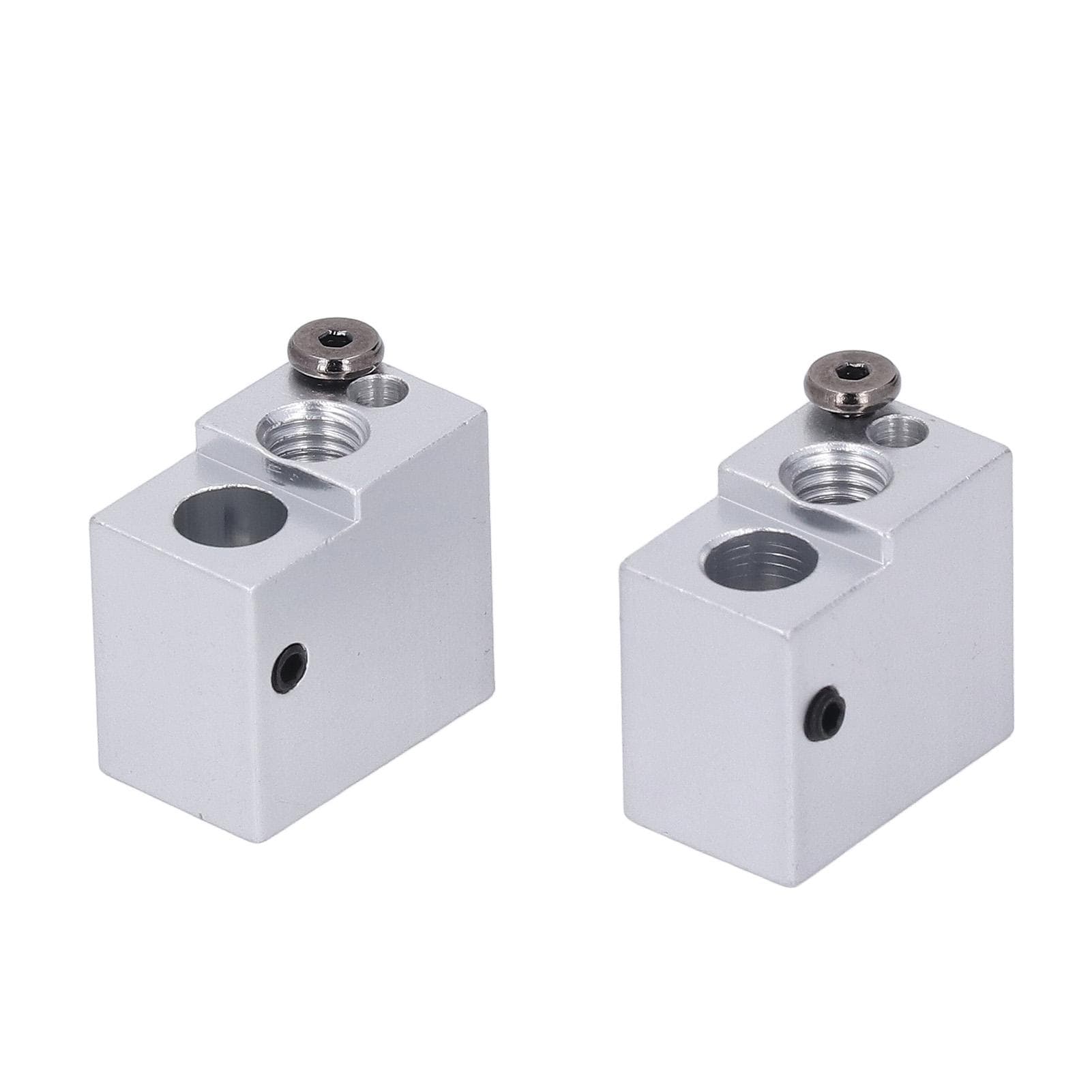 2Pcs Aluminum Heating Block Replacement Printing Heater for Kobra 3 3D Printer Accessories