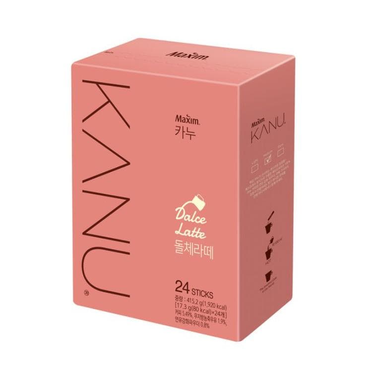Dongsuh Maxim Kanu Dolce Latte (17.3g Each Sticks) 24