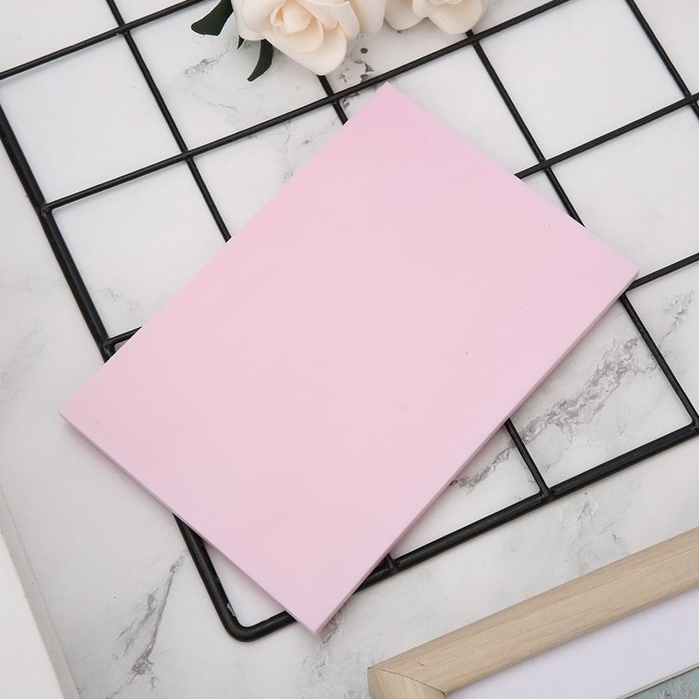 Jelly Rubber Stamp Thin Carving Block for DIY Handmade Rubber StampsPink pink