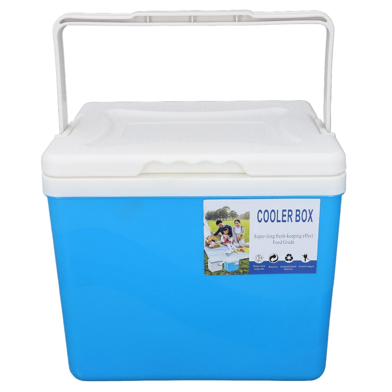 Cooler Box 10L EPS Highly Efficient with Handle Insulated Cooler for Camping Picnic Fishing blue