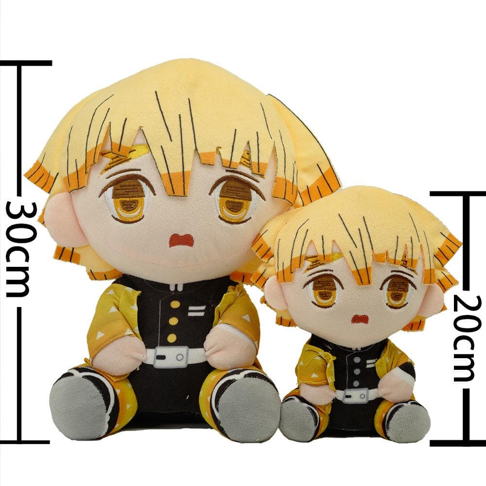 Devil's Blade Anime Plush Stuffed Toy Cute Dolsl Demon Slayer Manga Doll Kimetsu No Yaiba Tanjirou Nezuko Children's Gift Decor 20cm