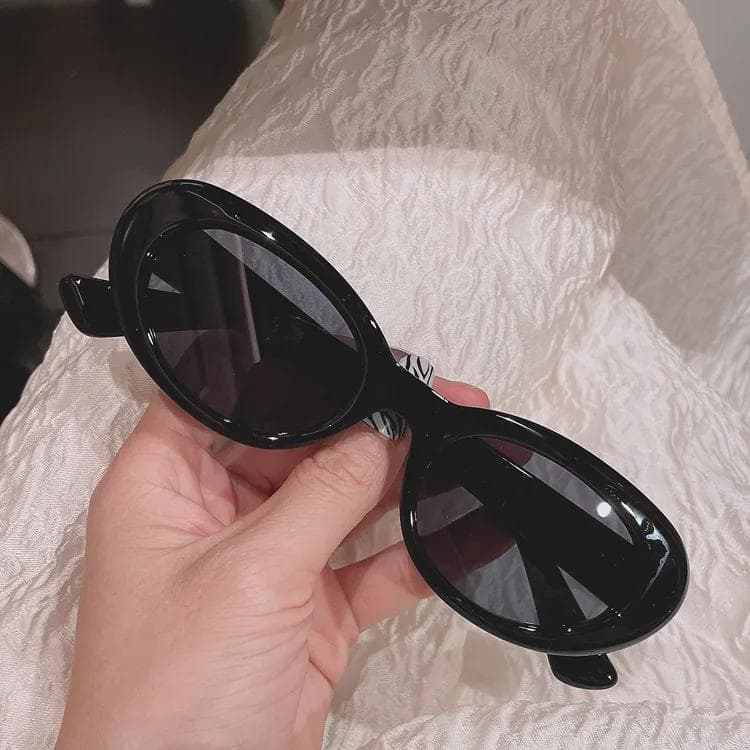 Rectangle Sunglasses Women Vintage Fashion Colorful Gradient UV400 Anti Glare Oval Shades Female Eyewear