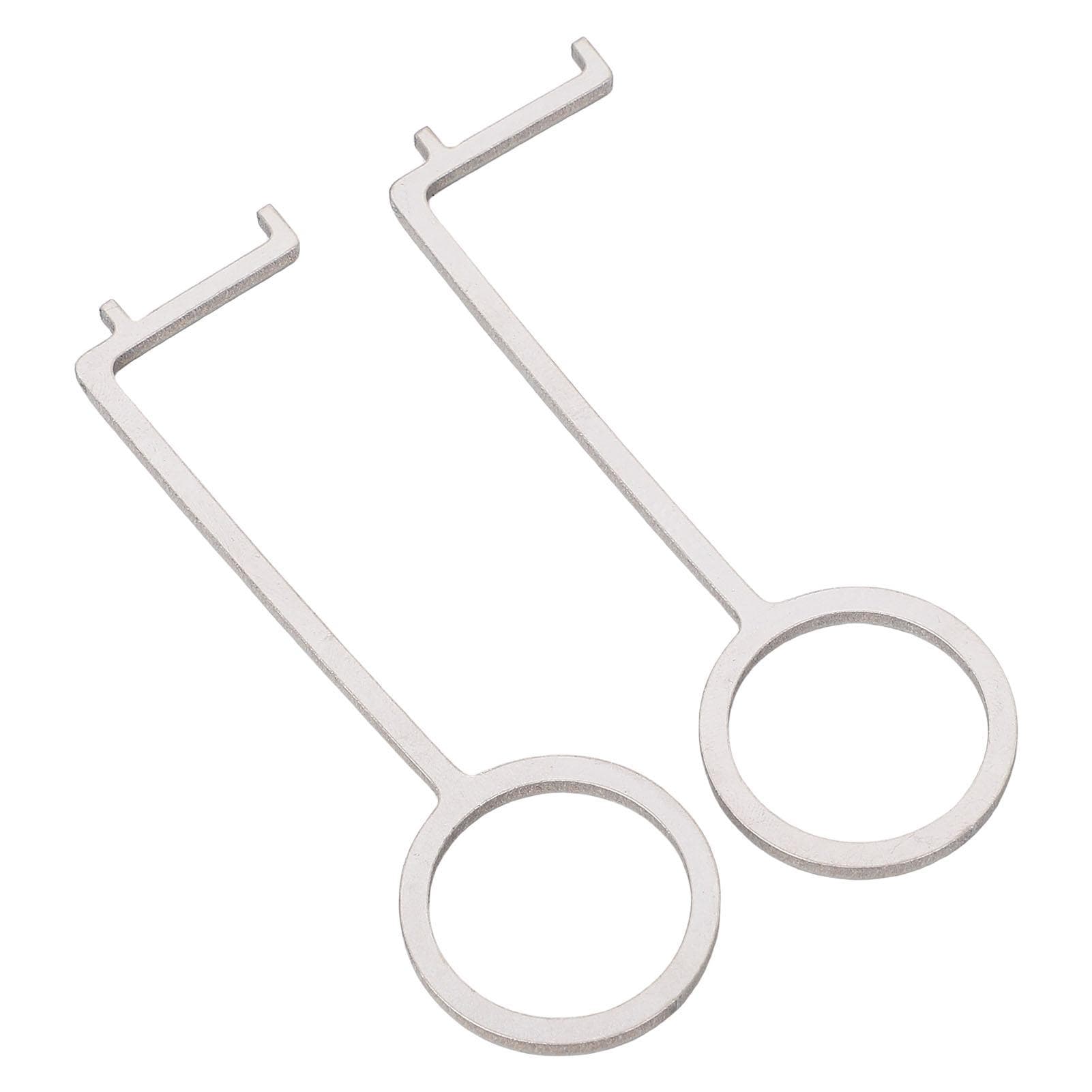 2Pcs Timing Belt Check Gauge Steel Convenient Use Engine Timing Belt Checking Gauge Replacement for