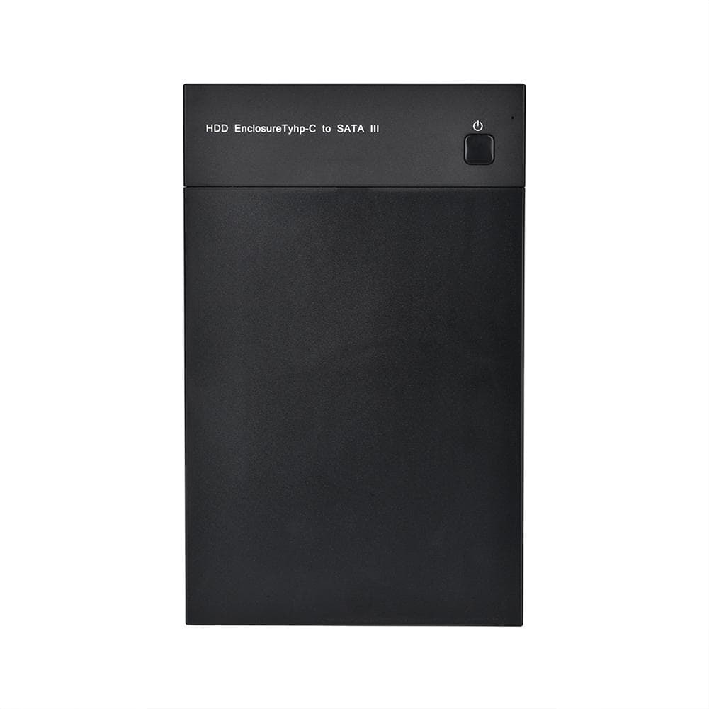 Universal High Speed Hard Disk Box 10Gbps 2.53.5 SATA HDD SDD Enclosure (Not Inclube Hard Disk) AU PLUG