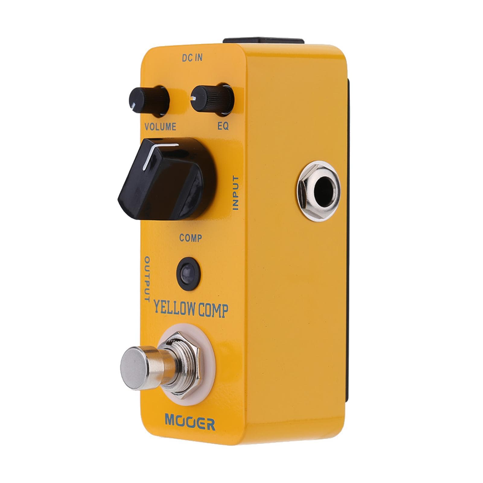 Mooer Yellow Comp Micro Mini Optical Compressor Effect Pedal for Electric Guitar True Bypass