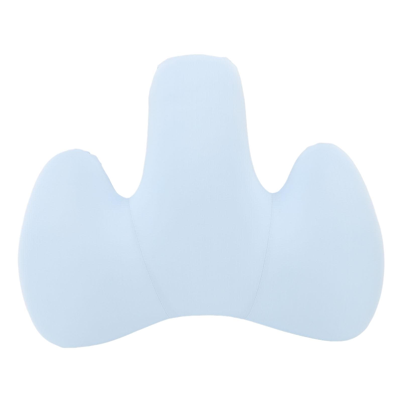 Back Support Cushion Memory Foam Breathable Fabric Ergonomic Back Pillow for Office Chair Car