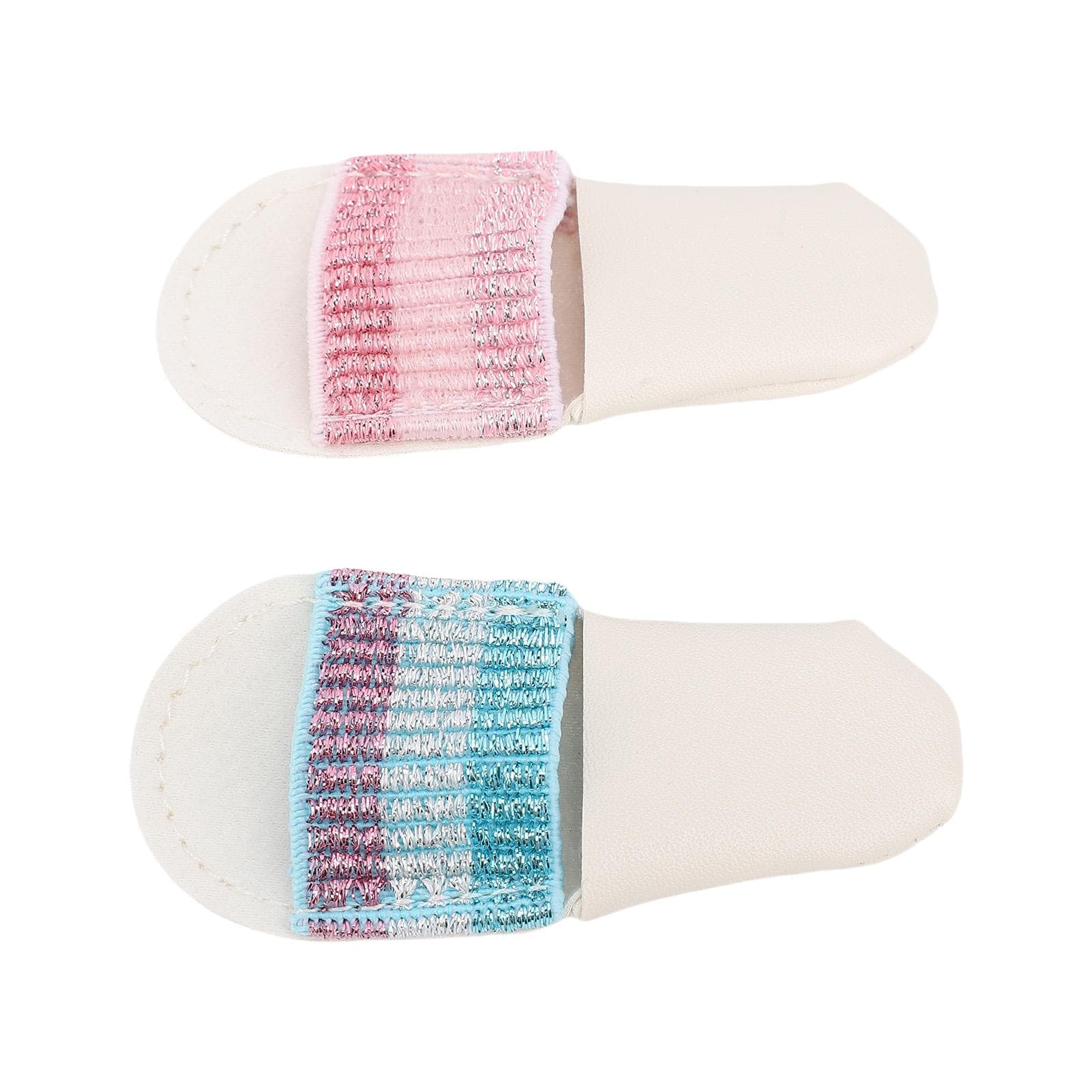 2Pcs Leather Finger Cots Elastic Breathable Protective Finger Guard for Sewing Embroidering Doing