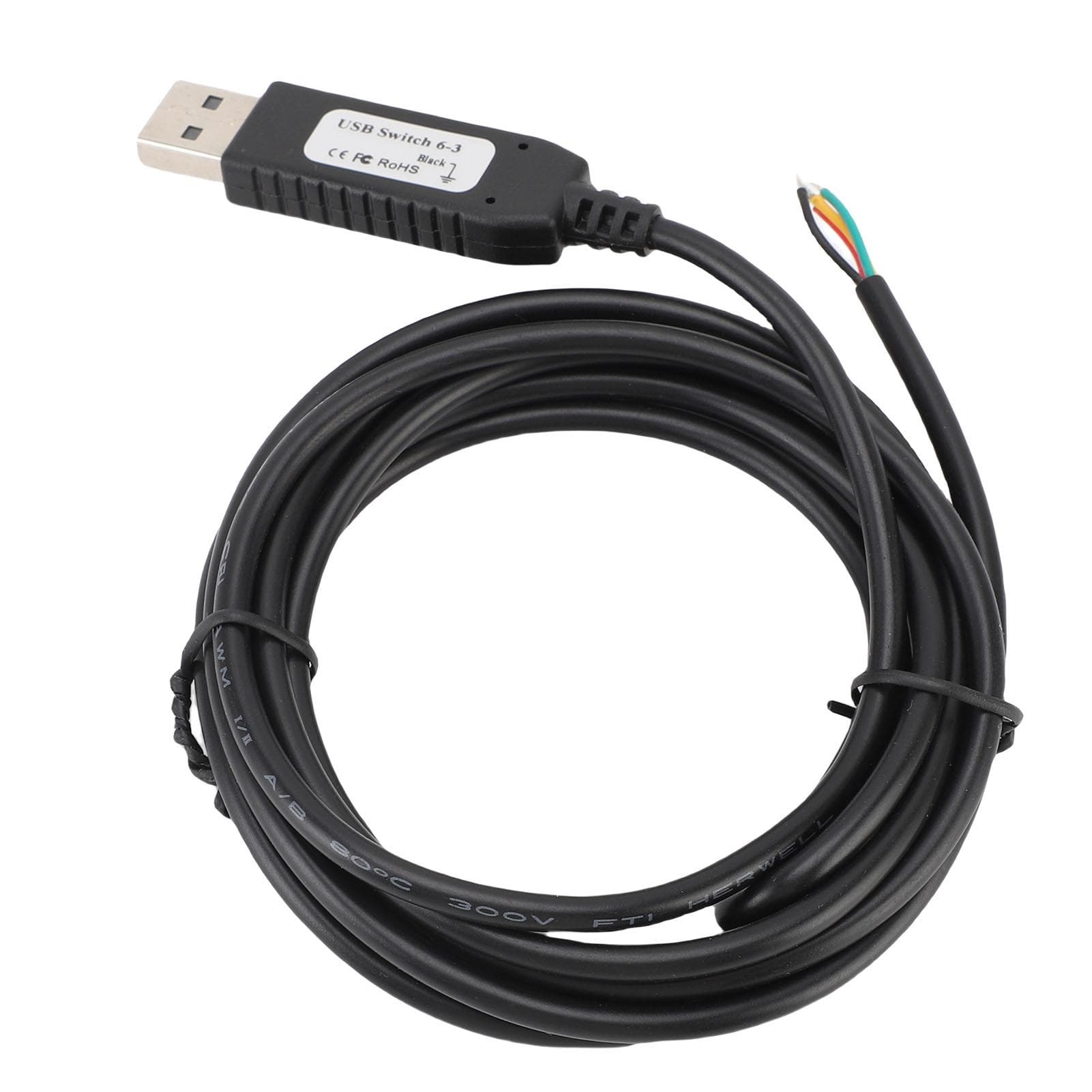 USB Switch Line Custom Switch Cable for Keyboard Mouse Shortcut Key Image Acquisition Device