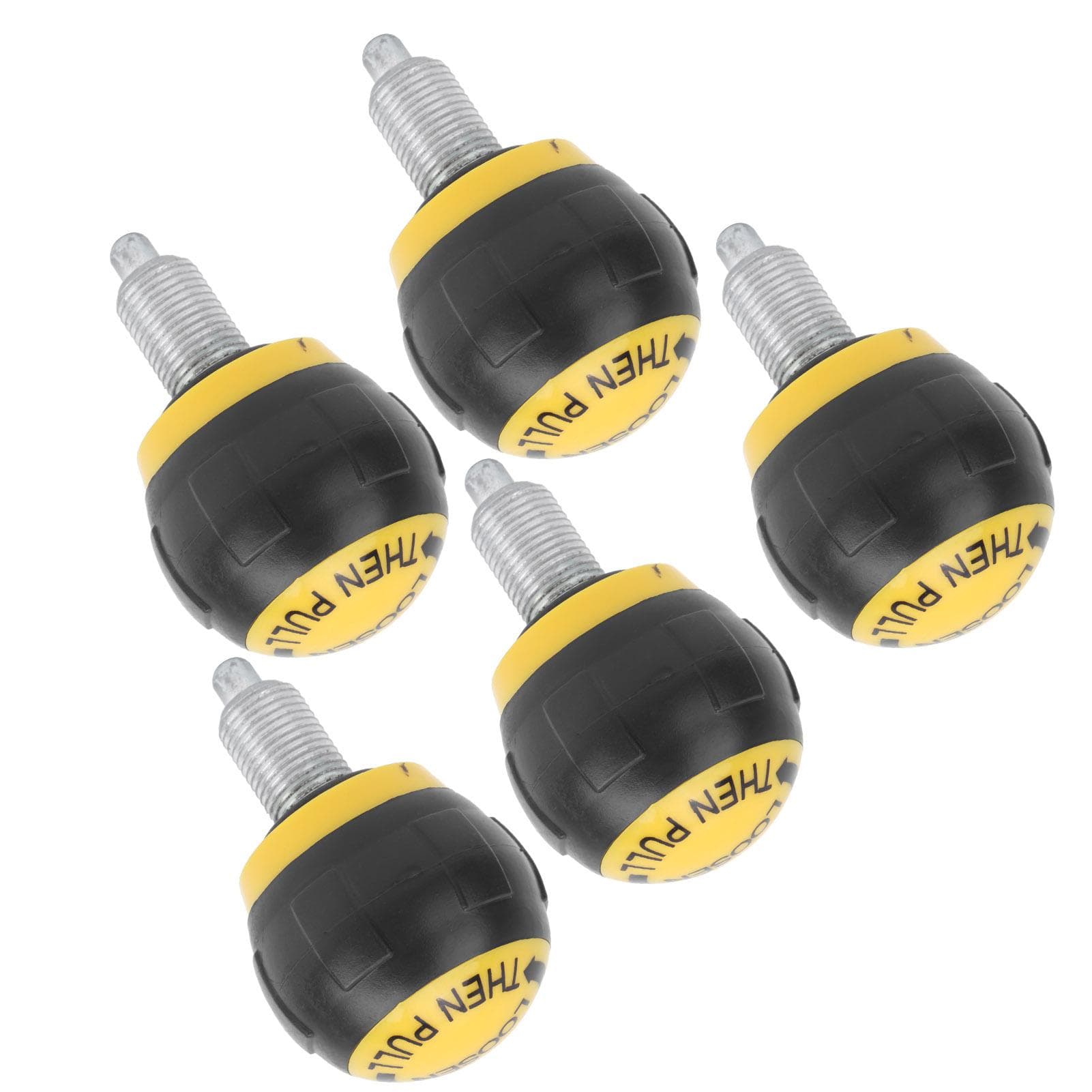 5pcs 50x45mm Fitness Pop Pull Pin Knob Release Synthetic Cardboard Handle Exercise Spare Accessory